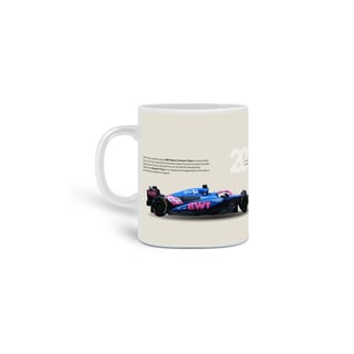 Nome do produto Caneca Colecionável F1 2025 - Alpine