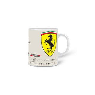 Nome do produto Caneca Colecionável F1 2025 - Ferrari