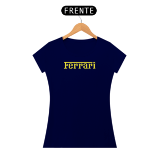 Nome do produto baby Look Ferrari