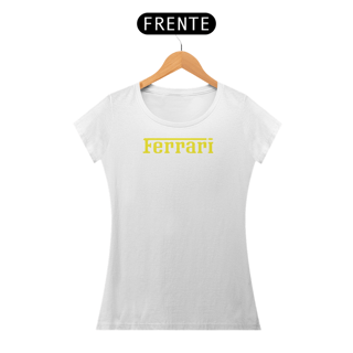 Nome do produto baby Look Ferrari