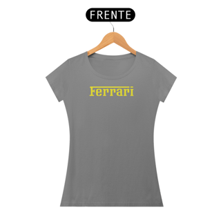 Nome do produto baby Look Ferrari