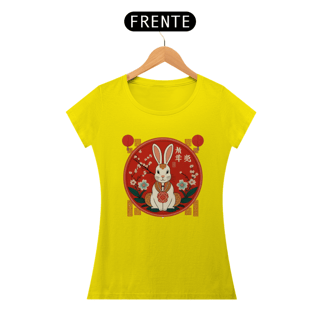Nome do produto Chinese New Year - T-Shirt Baby Look Little Rabbit
