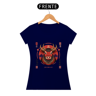 Nome do produto Chinese New Year - T-Shirt Baby Look Red Bull