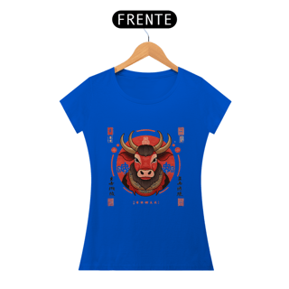 Nome do produto Chinese New Year - T-Shirt Baby Look Red Bull