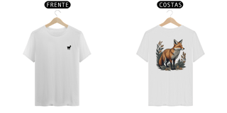 Wild Whispers - T-Shirt Branca Fox