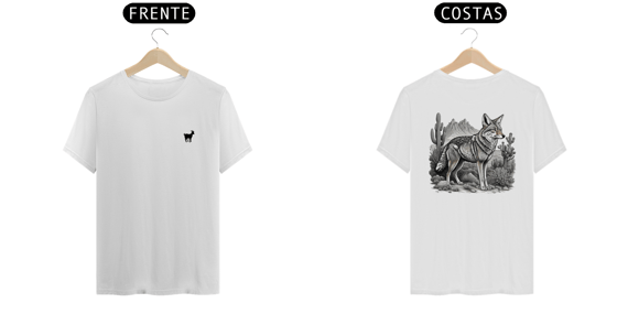Wild Whispers - T-Shirt Branca Coyote