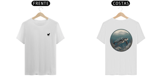 Wild Whispers - T-Shirt Branca Turtle