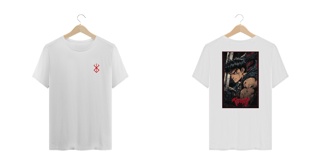 Nome do produto Berserk - T-Shirt Plus Size Frente/Costas Guts II