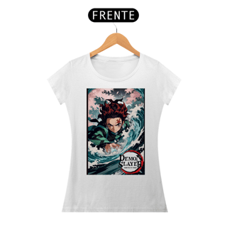 Nome do produto Demon Slayer - Baby Look Tanjirō