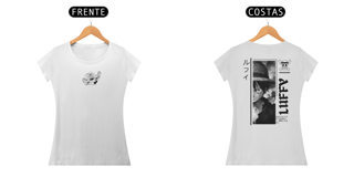 One Piece - Baby Long Branca Frente/Costas Luffy I