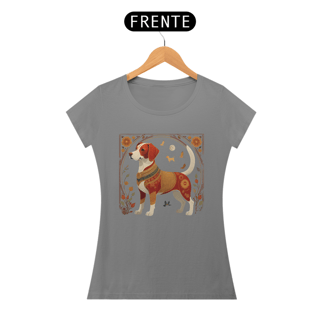 Nome do produto Chinese New Year - T-Shirt Baby Look Beagle