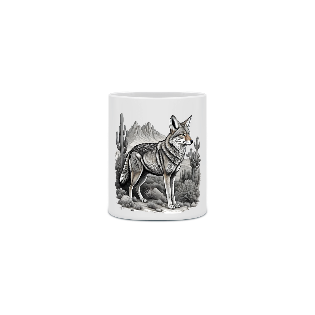 Nome do produto: Wild Whispers - Caneca Coyote