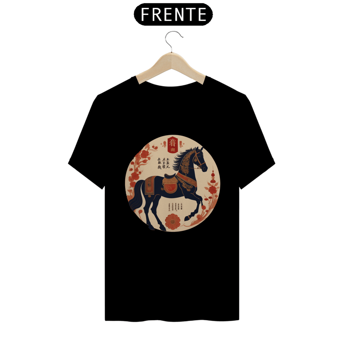 Nome do produto: Chinese New Year (Eclipse) - T-Shirt Black Horse