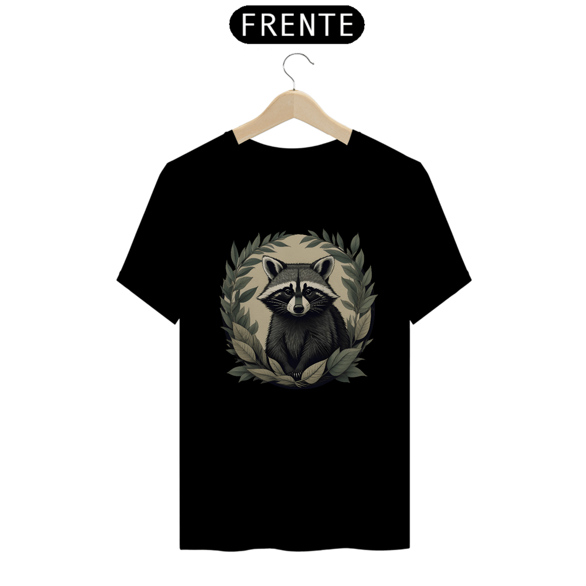 Nome do produto: Wild Whispers - T-Shirt Raccoon