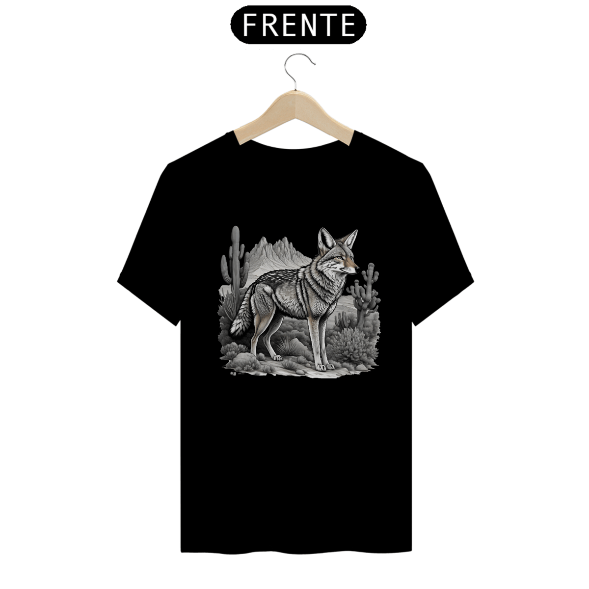 Nome do produto: Wild Whispers - T-Shirt Coyote