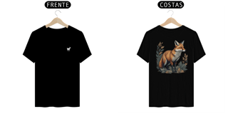 Wild Whispers - T-Shirt Preta Fox