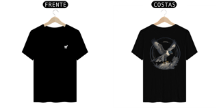 Wild Whispers - T-Shirt Preta Falcon