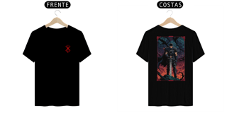 Nome do produto Berserk - T-Shirt Frente/Costas Guts