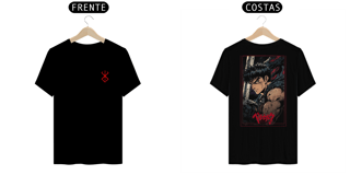 Nome do produto Berserk - T-Shirt Frente/Costas Guts II
