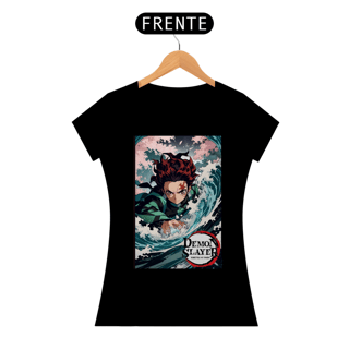 Nome do produto Demon Slayer - Baby Look Tanjirō