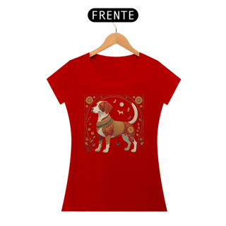 Nome do produto Chinese New Year - T-Shirt Baby Look Beagle