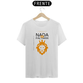 O Senhor É Meu Pastor E Nada Me Faltará: T-Shirt Prime Linha Premium Camiseta Costura Reforçada