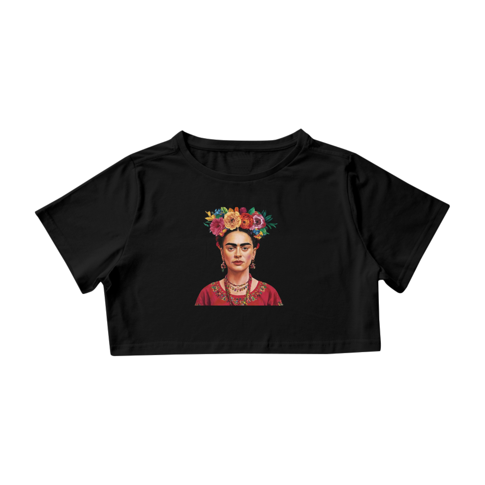 CAMISA CROPPED FRIDA KALHO II