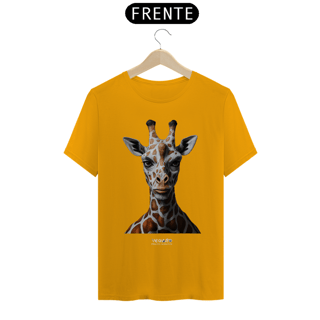 Nome do produto Camiseta Essência da Savana: Girafa Unissex