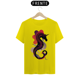 Nome do produto Camiseta Cavalo Marinho Unicórnio - unisex