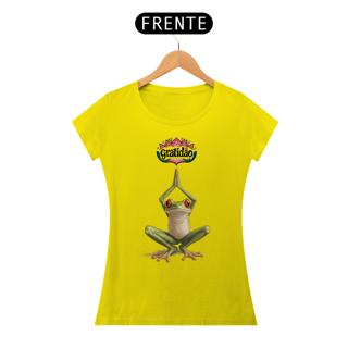 Nome do produto Camiseta Baby Look Gratidão