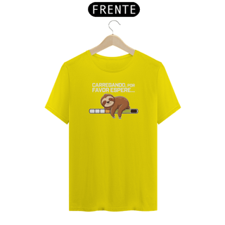 Nome do produto Camiseta Preguiça Carregando Unisex