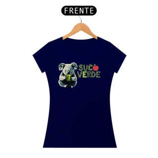Nome do produto Camiseta Baby Look Suco Verde