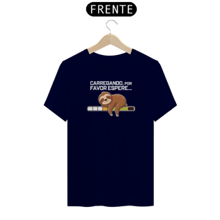 Nome do produto Camiseta Preguiça Carregando Unisex