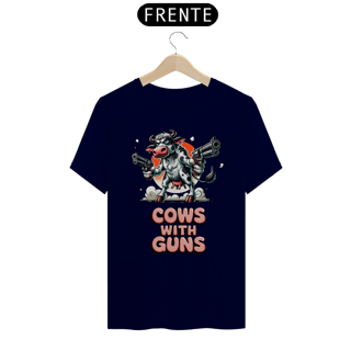 Nome do produto Camiseta Cows with Guns - Unisex