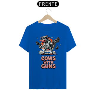 Nome do produto Camiseta Cows with Guns - Unisex