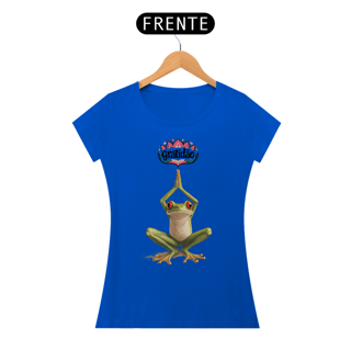 Nome do produto Camiseta Baby Look Gratidão