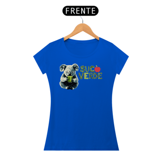 Nome do produto Camiseta Baby Look Suco Verde