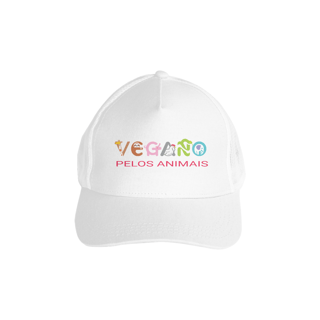 Nome do produto Boné Vegano pelos Animais - Prime com tela