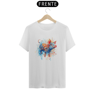 Nome do produto Camiseta Porco Encantado - T-shirt Unisex 