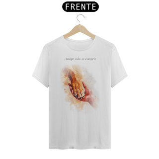Nome do produto Camiseta Amigo não se compra - unisex