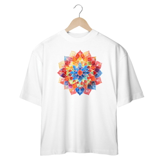 Nome do produto Camiseta Oversized Mandala Harmonia Eterna