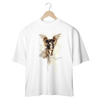 Nome do produto Camiseta Oversized Um Anjo te Espera Adote