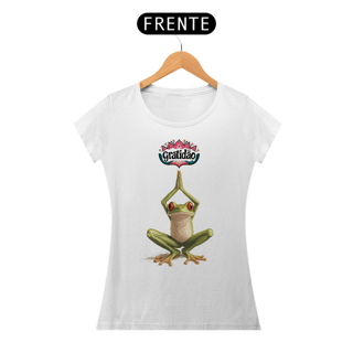 Nome do produto Camiseta Baby Look Gratidão