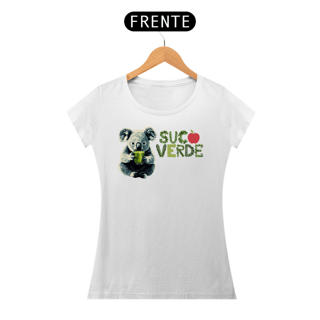 Nome do produto Camiseta Baby Look Suco Verde