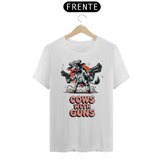 Nome do produto Camiseta Cows with Guns - Unisex