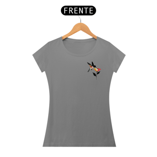 Nome do produto Camiseta Baby Look Beija Flor