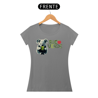Nome do produto Camiseta Baby Look Suco Verde