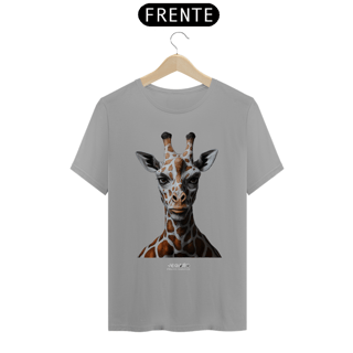 Nome do produto Camiseta Essência da Savana: Girafa Unissex