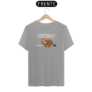 Nome do produto Camiseta Preguiça Carregando Unisex