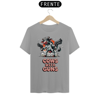 Nome do produto Camiseta Cows with Guns - Unisex